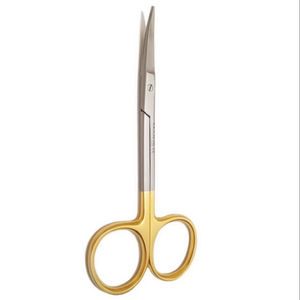 Professionnel de haute qualité Moin International certifié CE ensemble d'instruments de Dissection ophtalmique manuel TC ciseaux à iris pour les yeux - Product Image 1