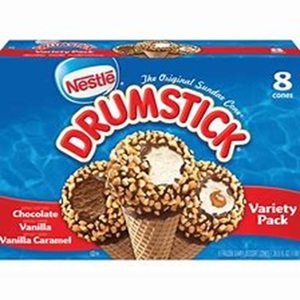 Hương vị drumstick Vanilla nestles kem với một lớp phủ giòn để bán với giá nhà máy - Product Image 4