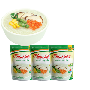 โจ๊กผสมกระเป่าต้มผักอาหารสำหรับเด็กอายุพร้อมรับประทานอาหารไม่ใส่สารกันบูดคุณภาพสูงอาหารเพื่อความอยู่รอดอาหารเวียดนาม - Product Image 2