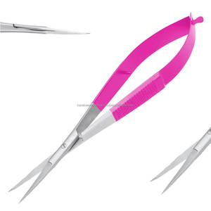 กรรไกรตัดเล็บสีโรสโกลด์พร้อมโลโก้สั่งทำ ใบมีดโค้งสแตนเลสคมกริบ ด้ามจับเซรามิก ใช้ตัดขนตาได้ - Product Image 5