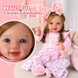 Muñeca Bebé Reborn de Vinilo Realista de 20 Pulgadas, Marca Babeside <span class=keywords><strong>Susan</strong></span>, con Ojos Abiertos, Pintada a Mano, Juguete Educativo para Niñas - Product Image 4