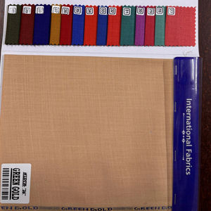 ผ้าโพลีวิสคอสสีเขียวทองผลิตจากผู้ผลิตโดยตรงสำหรับแบรนด์เครื่องแต่งกายระดับโลก - Product Image 3