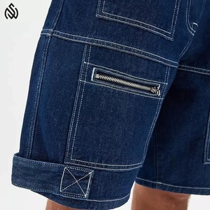 Nuevo estilo, venta al por mayor, pantalones cortos de mezclilla de verano, pantalones vaqueros casuales rectos, pantalones cortos - Product Image 3