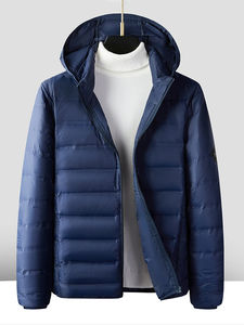 Vêtements d'hiver en gros de nouvelle mode vestes en duvet bouffante pour hommes vestes bouffantes à manches longues personnalisées pour hommes - Product Image 2