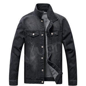 Service OEM en gros, veste en jean pour hommes grande taille, 100% coton, haute qualité, couleurs et tailles personnalisées pour l'hiver - Product Image 1