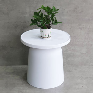 Minimalist PP Plastic Convertible <b>Side</b> <b>Table</b> 47cm for Living Room Home Use ST-LHA806 - Product Image 2