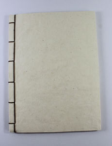 Élégant cahier à reliure rigide de style japonais Papier lisse avec ficelle de coton liée magnifiquement collée Correspondance parfaite - Product Image 1