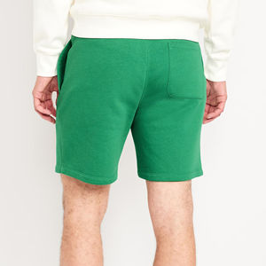Nouveau court à la mode pour hommes tissu polaire de coton lourd couleur unie avec poches latérales shorts pour hommes lourds imprimés personnalisés - Product Image 3