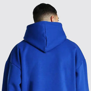 Sudaderas con Capucha Personalizadas con Logotipo, 100% Algodón, Estilo Holgado, Forradas, Lisas, Sin Bolsillos, con Dobladillo sin Rematar - Product Image 6