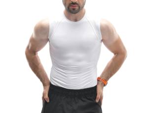 เสื้อยืดพิมพ์ลายสำหรับยิมของผู้ชายเสื้อรัดรูปว่างเปล่าแห้งเร็วเสื้อออกกำลังกายกล้ามเนื้อแขนกุดสำหรับฝึกสร้างกล้ามเนื้อ - Product Image 5