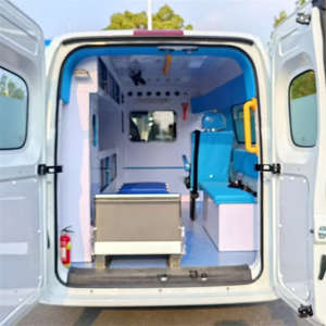 Ambulance électrique d'occasion avec batterie à très grande capacité, ambulance à toit surélevé, promotion usine - Product Image 5