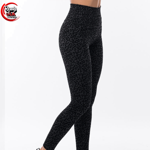 Yogini เสื้อออกกำลังกายผ้าซาตินแบบลำลองระบายอากาศได้ดีเลกกิ้งกีฬาฟิตเนสของผู้หญิงผ้าชีฟองสำหรับเล่นโยคะ - Product Image 4