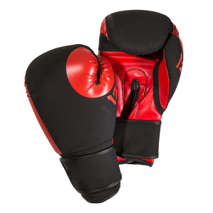 High Quality Low Price Lace up Black <b>Leather</b> Customizable Eco-Friendly Boxing <b>Gloves</b> - Product Image 6