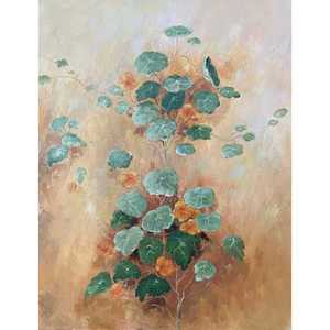 Arte astratta moderna della parete del loto di estate - Product Image 5