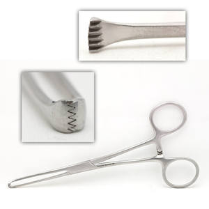 Allis Tissue Forceps 5x6 Teeth 157mm Surgical Grasping Forceps for Tissue Holding | Zarnab Surgical - Product Image 1