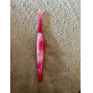 ขายส่ง 5 ชิ้น พร้อมถ้วยใส่ไหมพรม ขนาดเส้นผ่านศูนย์กลางต่างกัน สำหรับงานฝีมือ DIY ไม้สีน้ำตาลธรรมชาติ เรซิ่น  เข็มโครเชต์ - Product Image 6