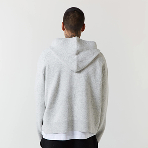 Sweat-shirt à capuche unisexe en tricot personnalisé, pull oversize de qualité supérieure, vêtement décontracté streetwear - Product Image 4