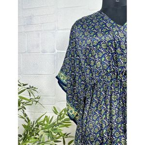 Nouveau Kaftan en Mélange de Soie – Tenue de Détente de Luxe Ultime pour la Plage et la Nuit – Doux, Léger et Fluide - Product Image 3