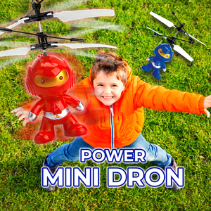 Drone Elettrico a Induzione per Principianti con Telecomando, Volo Interattivo per Uso Esterno, Include Fotocamera e Batterie - Product Image 1