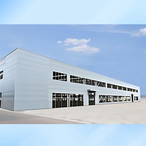 Nhà kho kho thép đúc sẵn Nhà cung cấp kho lưu trữ Kim Loại Nhà kho lưu trữ đúc sẵn xưởng thép công nghiệp - Product Image 2