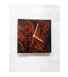 Horloge d'art en résine époxy de meilleure qualité pour la décoration murale de la maison et du bureau au prix de gros de fabrication indienne - Product Image 3