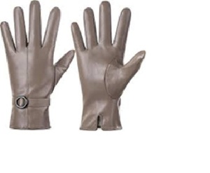 Gants en cuir véritable marron pour femmes, taille M, imprimés et unis, pour le cyclisme quotidien, les activités de plein air, la plage, les sports d'hiver, compatibles avec les écrans tactiles - Product Image 3