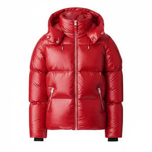 Chaqueta de Invierno Informal de Alta Calidad para Hombre, Chaqueta de Invierno Impermeable con Diseño de Burbujas y Cierre de Cremallera - Product Image 1