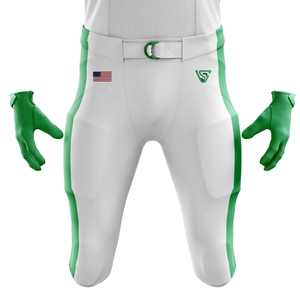 Uniforme de fútbol americano para hombre, Jersey y pantalones personalizados, aparejos transpirables, sarga, ropa deportiva duradera, kit de entrenamiento al por mayor - Product Image 5