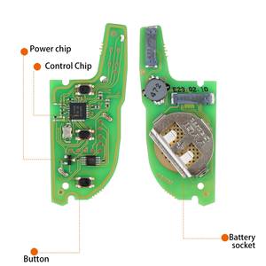 Xhorse XSKFF1EN Smart-Fernbedienungsschlüssel im Messerstil mit 3 Tasten, Englisch, Xhorse Schlüssel, kompatibel mit VVDI <span class=keywords><strong>Key</strong></span> Tool Max Pro/Pad Plus - Product Image 3