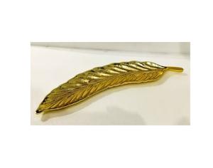 Plateau de service en métal argenté rectangulaire de qualité supérieure Design Art déco Construction durable pour la restauration Décor de table sophistiqué - Product Image 3