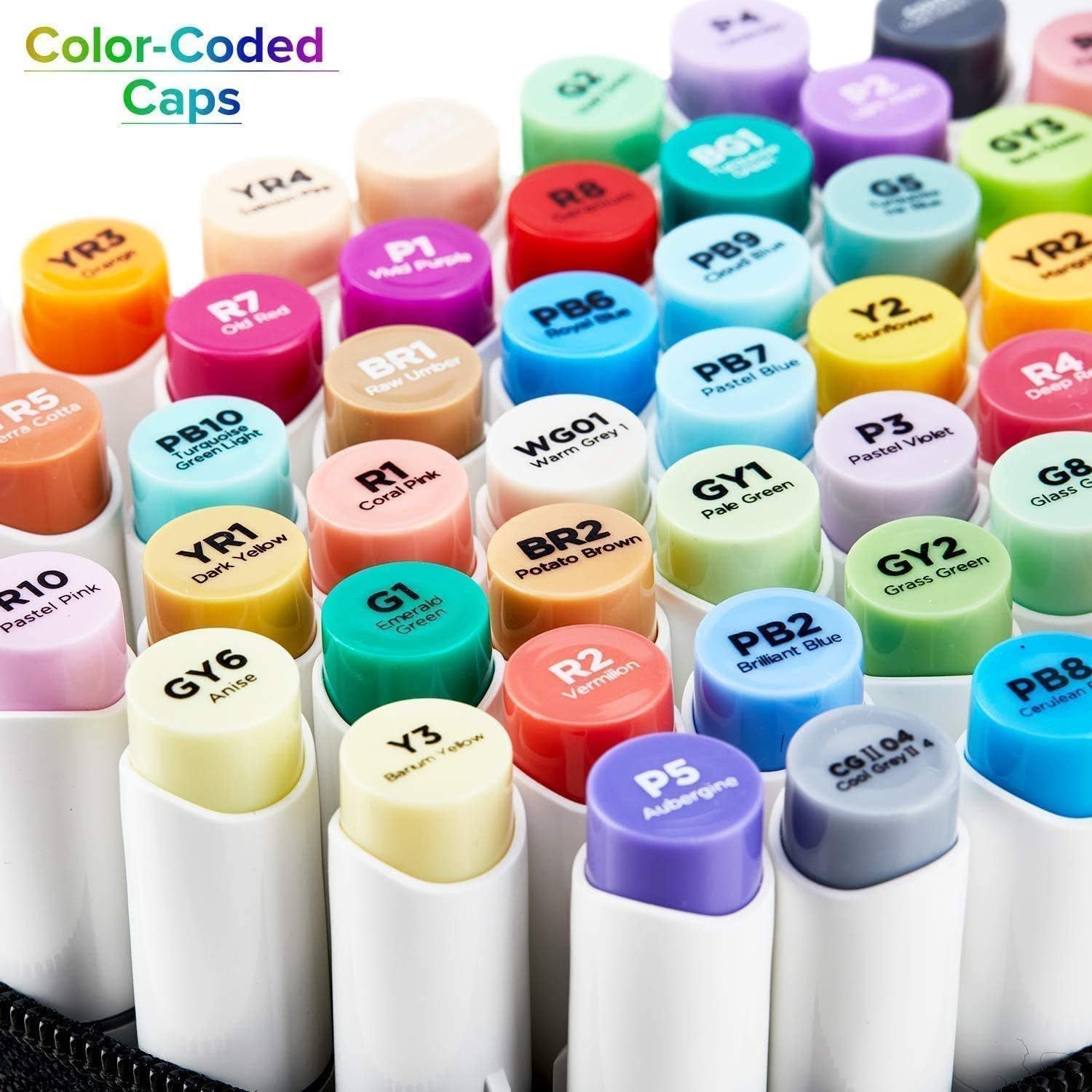 Brush Tip Hethrone Markers Review Hethrone 100 Colors Dual Tip