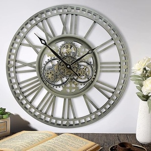 Gear design wall <b>Clock</b> Modern Style for Wedding Anniversary Home Decoration Gifting <b>Other</b> Occasions 0f indian handicrafts - Product Image 3