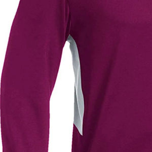 Sweat-shirts à demi-zip confortables et extensibles 100 % coton, respirants, en polaire unie pour l'hiver, grandes tailles, hauts de sport – Fabriqués au Pakistan - Product Image 2