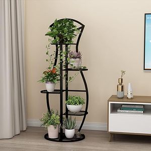 Hot Selling White Metal Garden Multi-Tier Rack Plant <b>Stands</b> In Antique Shape Of <b>Vase</b> - Product Image 6