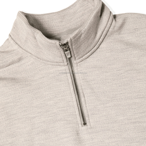 Heavyweight Thick Half <b>Zip</b> Sweatshirts Hoodie Mock Neck Custom Puff Print Hoodies for Manufacturer - Product Image 5