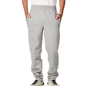 Pantalons de survêtement décontractés en toile de rue, taille mi-haute, pour la salle de sport, coupe régulière, mélange de coton, respirant, séchage rapide, vente en gros personnalisée - Product Image 5