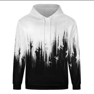 Pull à capuche pour homme automne et hiver 100% polyester décontracté couleur unie haute qualité poids lourd bon prix - Product Image 5