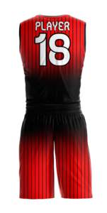 Ensemble short et maillot de basket-ball sublimé, uniforme personnalisé, léger, respirant, séchage rapide, durable, vêtements d'équipe, 100% polyester, homme - Product Image 3