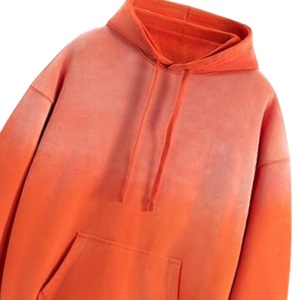 Comfortable <b>Pullover</b> Hoodie Soft Fleece Orange Hoodie Custom Blank Hoodie – Perfect for Printing & Embroidery - Product Image 4