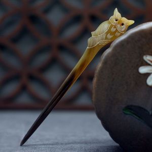 กิ๊ปติดผมรูปเขาควายขัดเงาสำหรับแต่งผมอุปกรณ์เสริมทรงผมที่หนีบผม - Product Image 1