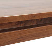 Mobilier de maison OEM mobilier de salle à manger table à manger en noyer d'Amérique du Sud/ensemble table à manger en noyer
