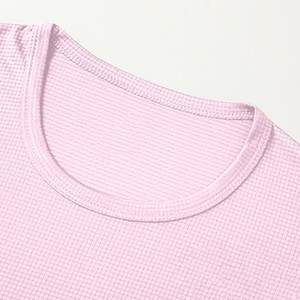 T-shirt d'entraînement de fitness pour hommes respirant col rond manches raglan t-shirt d'entraînement uni léger confortable haut athlétique pour hommes - Product Image 2