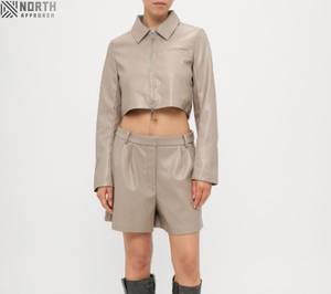 Nouvelle mode Vestes en cuir bon marché pour femmes Vente directe en usine Meilleur prix Vestes pour femmes à vendre Fabriqué au Pakistan - Product Image 3