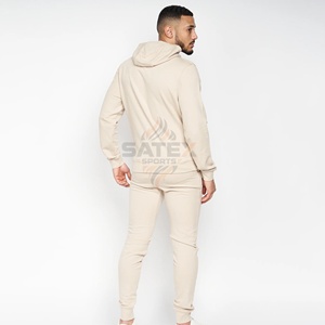 Survêtement décontracté à capuche pour homme de haute qualité, motif uni élégant, personnalisable, confortable, logo couleur, hiver, grande taille - Product Image 4