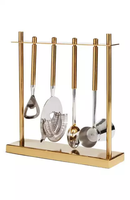 Directement à l'usine Ensemble d'outils de bar en acier inoxydable de qualité supérieure 4 pièces pour la cuisine et la table