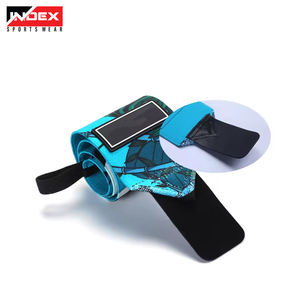 Sangles de poignet unisexe avec logo personnalisé pour le fitness, la musculation et l'haltérophilie, matériau néoprène pour le confort et la musculation - Product Image 4