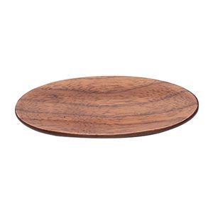 Assiettes de vaisselle en bois aux normes personnalisées pour former des assiettes de chargeur écologiques Design en bois plat de décoration de table - Product Image 4