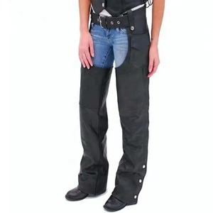Chaps pour hommes pour la moto et l'équitation, chaps western, chaps en cuir de vache pour l'équitation, nouveau design, couleur personnalisée - Product Image 1