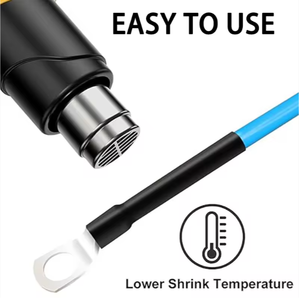 Rouleau de gaine thermorétractable, rapport de rétraction 3:1, double paroi, avec adhésif, pour isolation et étanchéité, résistant à l'huile. - Product Image 2