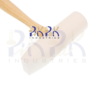 Martillo de plástico de nailon Pein cruzado, cabeza de mazo de cara plana y cabeza de cuña, cabeza de 5 pulgadas, diámetro de 1 pulgada, 1 pulgada x 3/32 pulgadas, sin estropear - Product Image 6